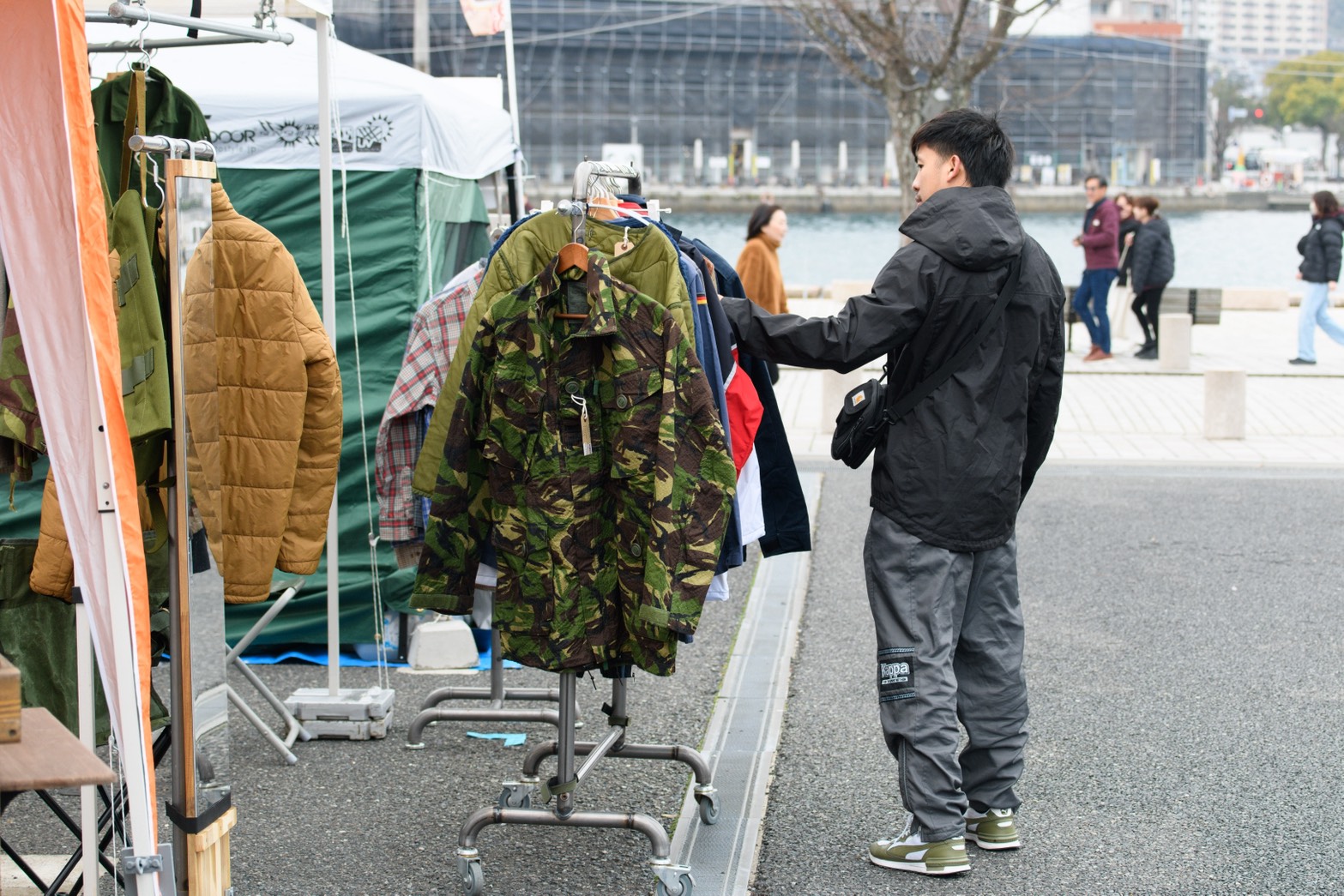 門司港の来場風景写真